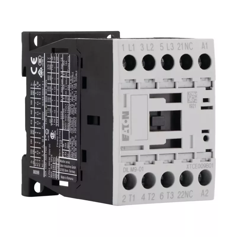 Eaton DILM9-01 Schütz, 3-polig, 9 A, 24 V AC Spule 276729