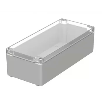 BOPLA M 244 G Universalgehäuse, Polycarbonat, Lichtgrau, 340 x 150 x 100 mm 02244100