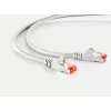 S CONN MAXIMUM CONNECTIVITY Cat.6A geschirmter werkzeugloser Keystone Jack, RJ45, 10G, 500 MHz, Silber 75726-AW