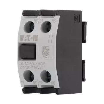 EATON DILM150-XHI11 Hilfskontaktblock, 1NO+1NC, Frontmontage, für DILM150-DILM500 Schütze 277946