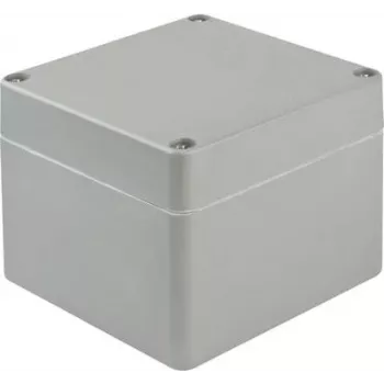 Bopla EUROMAS P 332 Universalgehäuse 122 x 120 x 91 mm glasfaserverstärktes Polyester Silbergrau RAL 7001 04332000.H