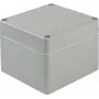 Bopla EUROMAS P 332 Universalgehäuse 122 x 120 x 91 mm glasfaserverstärktes Polyester Silbergrau RAL 7001 04332000.H