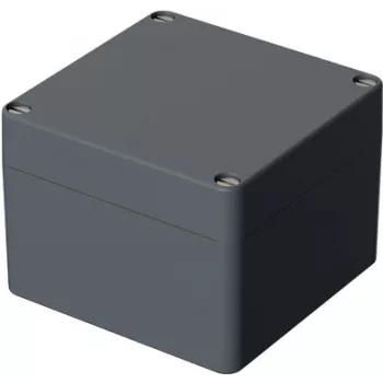 Bopla EUROMAS P 332 Universalgehäuse 122 x 120 x 91 mm glasfaserverstärktes Polyester Silbergrau RAL 7001 04332000.H
