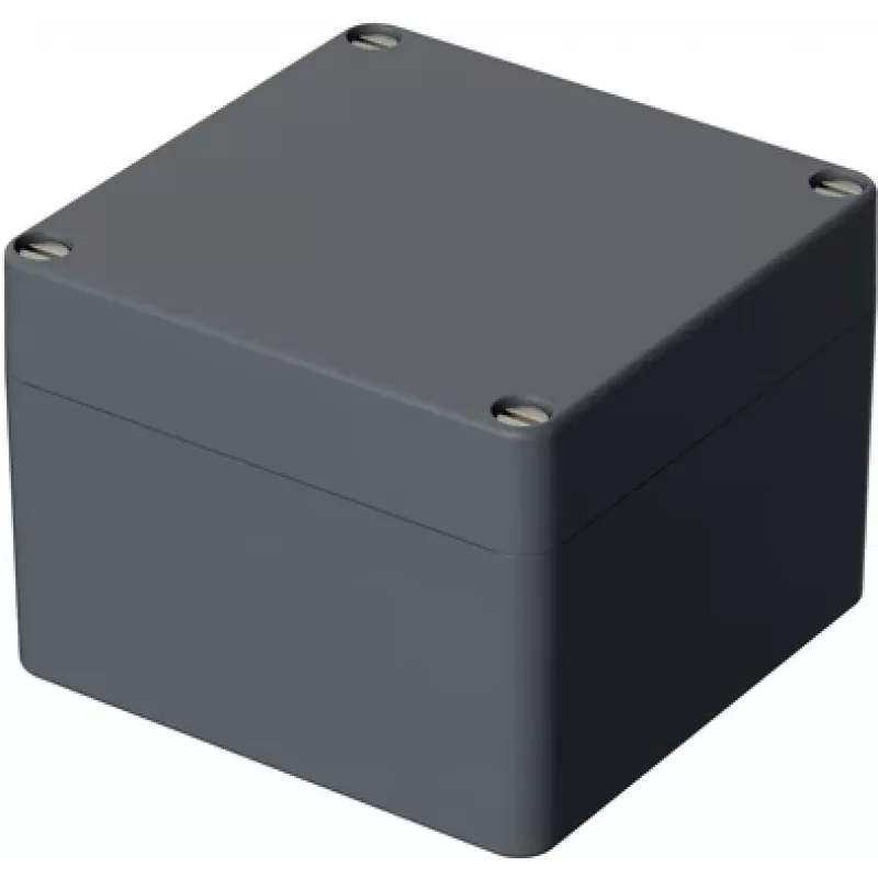 Bopla EUROMAS P 332 Universalgehäuse 122 x 120 x 91 mm glasfaserverstärktes Polyester Silbergrau RAL 7001 04332000.H