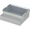 BOPLA RCP 4000 Schalttafelgehäuse, ABS/Polycarbonat, Lichtgrau, 363,4 x 318,6 x 150 mm 41400109
