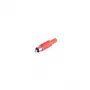 S CONN maximum connectivity RCA-Stecker Rot vergoldet Löt 75 Ohm 51400-R