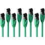 S CONN Maximum Connectivity Basic-S Cat. 8.1 F/FTP PIMF LSZH Patchkabel, Grün, 5m, 4er-Pack SC08-41053-4