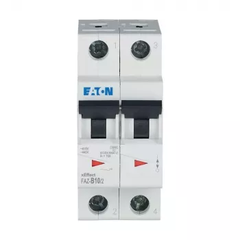 Eaton FAZ-B10/2 Leitungsschutzschalter Typ B 10A 2-polig 6kA 278730