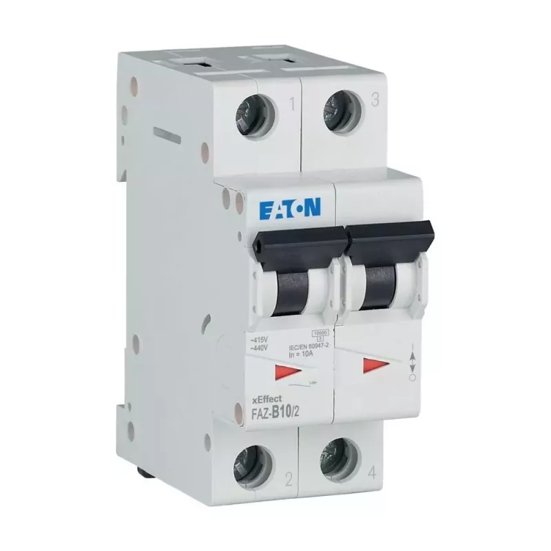 Eaton FAZ-B10/2 Leitungsschutzschalter Typ B 10A 2-polig 6kA 278730