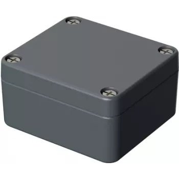 Bopla Universalgehäuse 58 x 64 x 34 mm Aluminium Silbergrau (RAL 7001) A 101 01101000.MT2