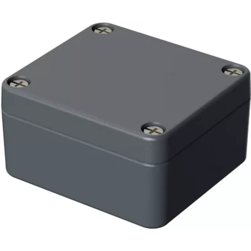 Bopla Universalgehäuse 58 x 64 x 34 mm Aluminium Silbergrau (RAL 7001) A 101 01101000.MT2