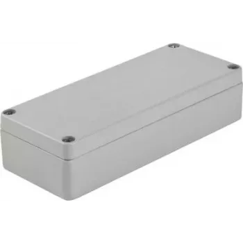 BOPLA Alu-Top Universalgehäuse, Aluminium, Silbergrau (RAL 7001), 150 x 64 x 34 mm 01103000.MT1