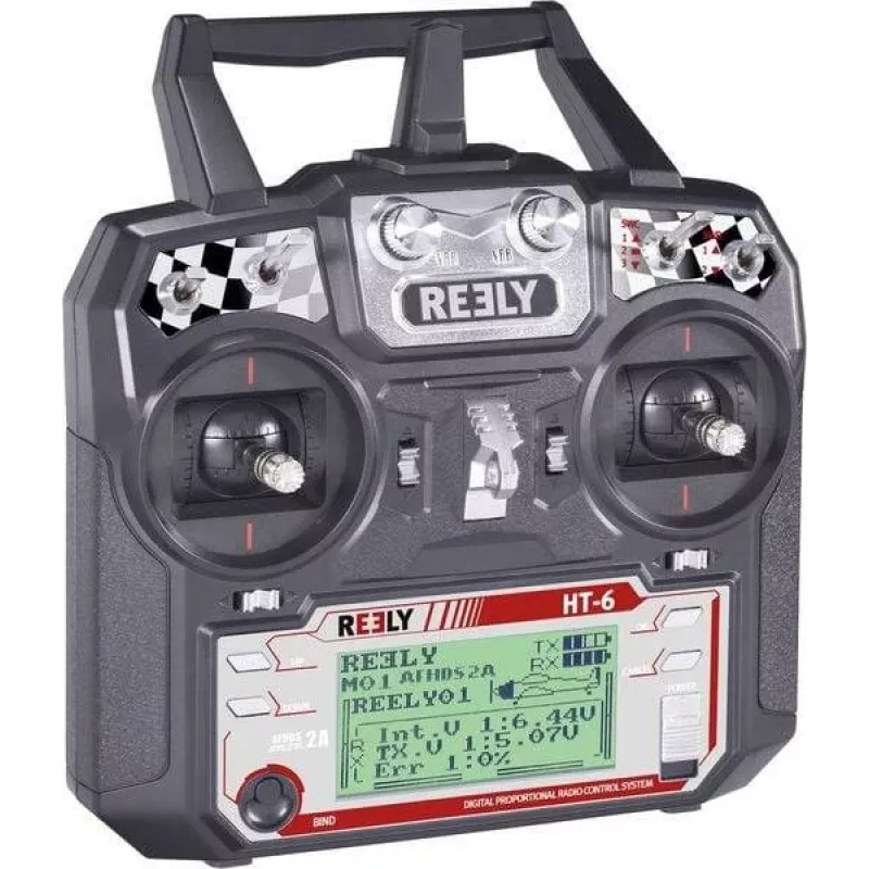 Reely HT-6 6-Kanal 2,4 GHz AFHDS Funksystem mit Empfänger 1310037