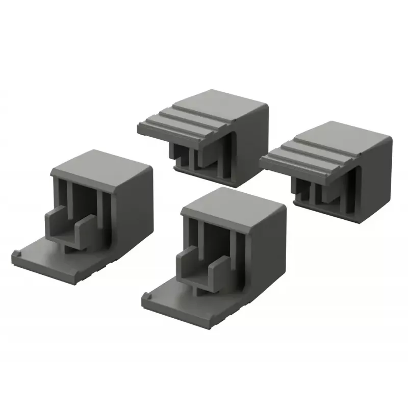 Bopla ULTRAMAS Gehäusefüße Lichtgrau RAL 7035 TPE 4er-Pack (56012000)