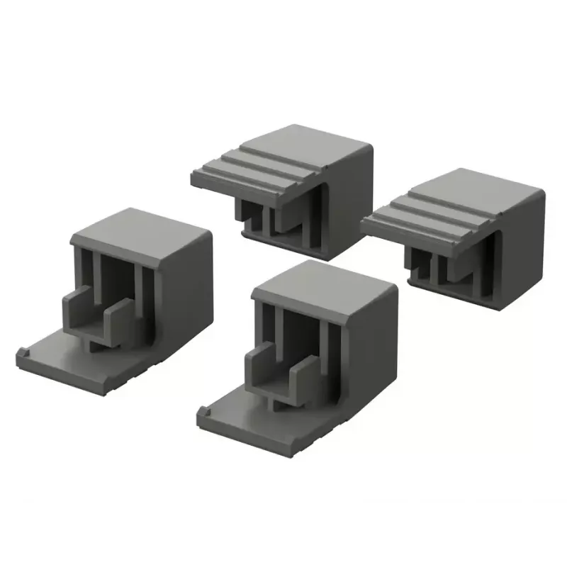 Bopla ULTRAMAS Gehäusefüße Lichtgrau RAL 7035 TPE 4er-Pack (56012000)