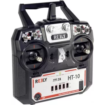 Reely HT-10 10-Kanal 2,4 GHz Funkfernsteuerung mit R1000 Empfänger 1518204