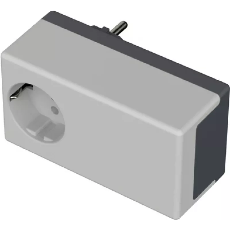 BOPLA BS-Serie Steckgehäuse, ABS, Lichtgrau, 120 x 65 x 50 mm 43432501