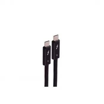 SHIVERPEAKS USB-C auf USB-C Thunderbolt 5 UltraFlex Kabel 240W 1m BS13-75025