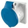 MENNEKES 1787 TwinCONTACT Aufputz-Steckdose 32A 3P 6H 230V IP44