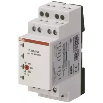 ABB E236-US2 Unterspannungsüberwachungsrelais, 10-60 V AC/DC, 1 Wechsler 2CDE165010R2001