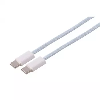 S CONN MAXIMUM CONNECTIVITY USB-C auf USB-C Kabel 240W PD 3.1, USB 2.0, 3m, Blau geflochten 14-22041