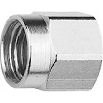 TELEGÄRTNER SMA-Schutzkappe, Gold, Schraubbar, Messing, für SMA-Stecker H00040A0001