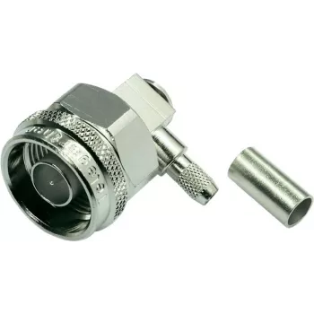 Telegärtner N-Stecker gewinkelt Crimp für RG-223/U, RG-142 B/U (J01020A0036)