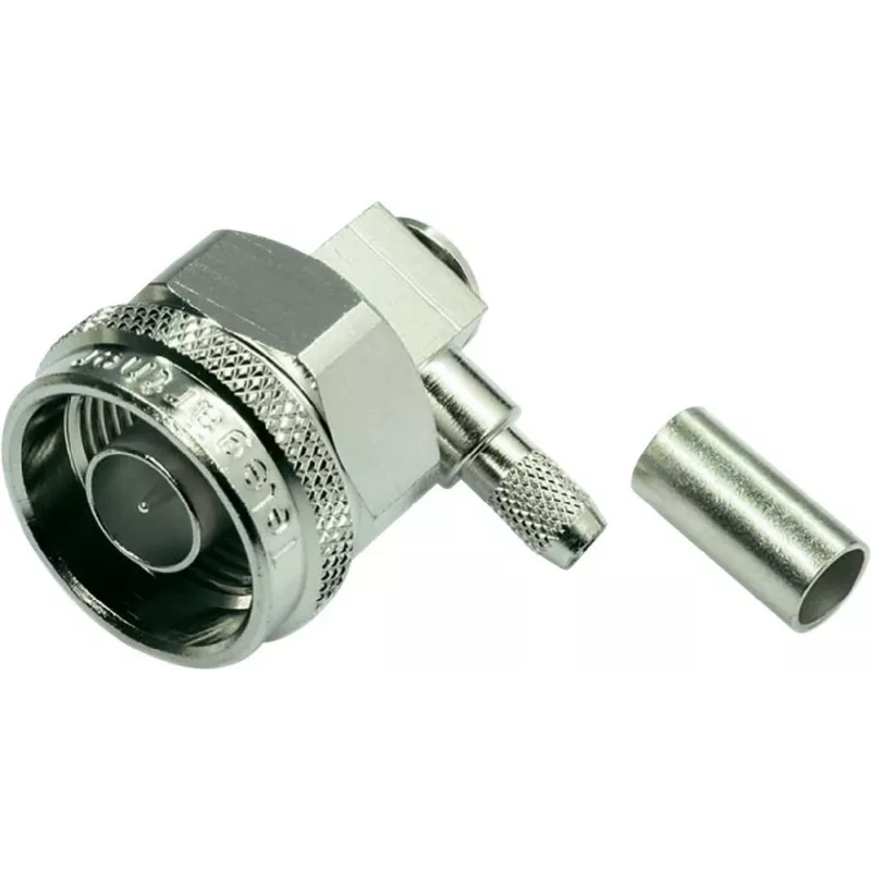 Telegärtner N-Stecker gewinkelt Crimp für RG-223/U, RG-142 B/U (J01020A0036)
