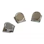 FRANKEN HMC35 Magnetclip, 40 x 35 mm, 500 g Haltekraft, Silber