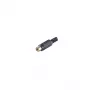 S CONN maximum connectivity RCA-Kupplung Buchse zu Buchse, Schwarz 51500-S