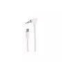 SHIVERPEAKS BS14-08226 3,5 mm gewinkeltes auf gerades Audiokabel, Weiß, 0,9 m
