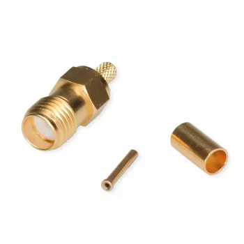 Telegärtner J01151A0051 G7 Koaxialstecker für RG-316/U, Edelstahl