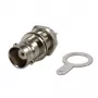 Telegärtner BNC-Einbaubuchse, isoliert 50 Ohm, weiße Isolierscheiben, Z03 (J01001B1222)