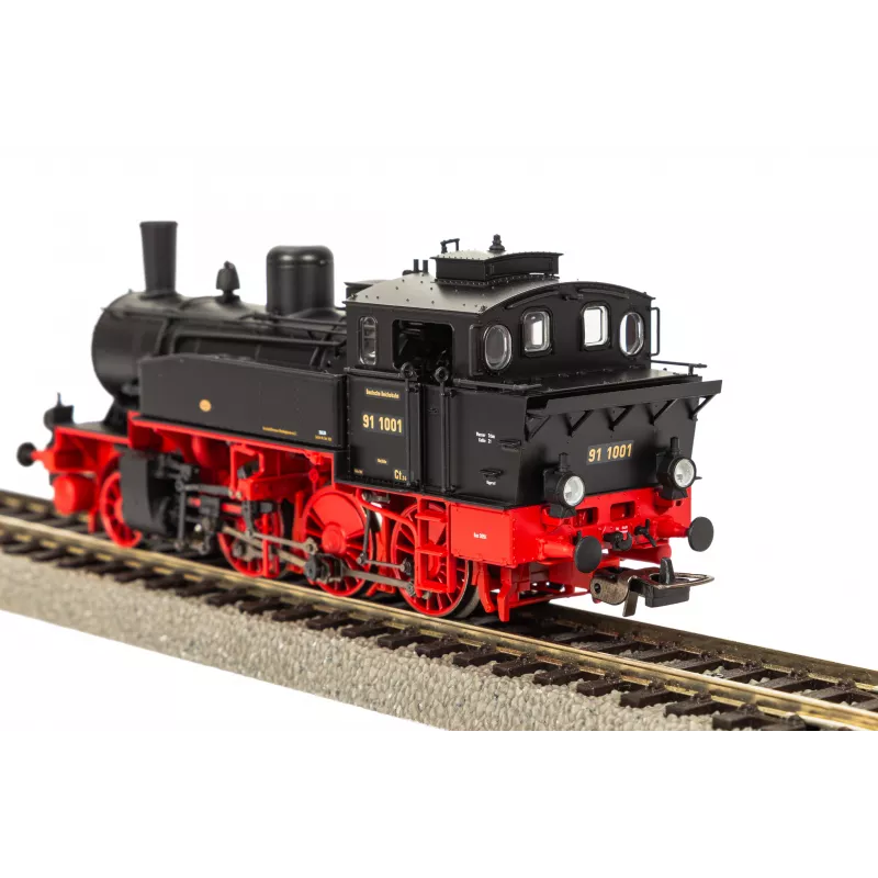 PIKO 50743 H0 Dampflokomotive BR 91 DRG Epoche II