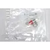Telegärtner BNC-Einbaubuchse, isoliert 50 Ohm, roter Isolierflansch, Z01 - 1 Stück (J01001C0043)
