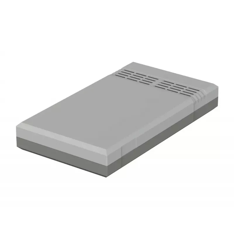 BOPLA EG 2030 L Tischgehäuse 200 x 112 x 30 mm Polystyrol Lichtgrau RAL 7035 32203012