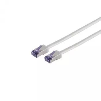 S CONN MAXIMUM CONNECTIVITY Cat. 6A Flex S/FTP Patchkabel, 0,5 m, Grau 08-28010