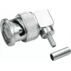 Telegärtner BNC-Winkel-Crimpstecker 75 Ohm für RG-59 B/U, Löt-/Crimp, Stecker, 1 Stück J01002A1356