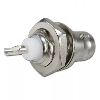 Telegärtner BNC-Einbaubuchse 50 Ohm, versilberter Innenleiter, UG-1094/U (J01001B0615Z)