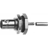 Telegärtner BNC-Einbaubuchse Crimp/Crimp 50 Ohm für RG-316/U, Nickel/Gold