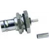 Telegärtner BNC-Einbaubuchse Crimp/Crimp 50 Ohm für RG-316/U, Nickel/Gold