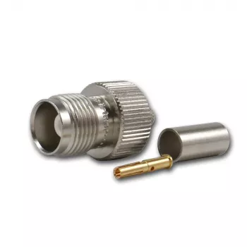 TELEGÄRTNER TNC-Buchse für RG-58, 50 Ohm, Crimp/Löt, DC-11 GHz