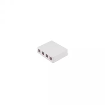 S CONN MAXIMUM CONNECTIVITY Keystone Anschlussdose, 4-Port, Weiß 08-10117