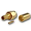 Telegärtner SMA-Kabelstecker Crimp/Löt G01, RG-58C/U, Gold, 1 Stück (J01150A0041Z)