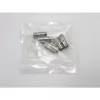 TELEGÄRTNER J01008F0068 BNC-Buchse auf FME-Stecker Koaxialadapter, 50 Ohm, gerade, vernickeltes Messing