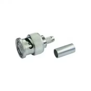 Telegärtner BNC Crimp-Stecker Professional, 50 Ohm, für LMR-240, 5er-Pack