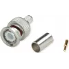 Telegärtner BNC Crimp-Stecker Professional, 50 Ohm, für LMR-240, 5er-Pack