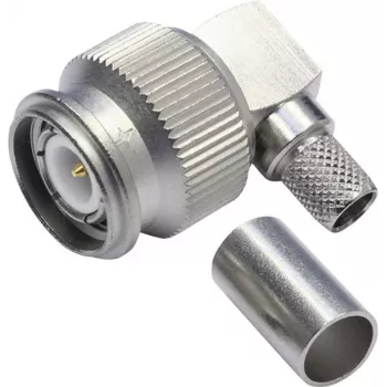 Telegärtner TNC-Winkel-Crimpstecker, 50 Ohm, für G30-Kabel, 5er-Pack J01010A0037