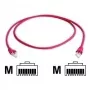 Telegärtner CAT 6A S/FTP Crossover Patchkabel RJ45 5m Rot LSZH L00003A0078