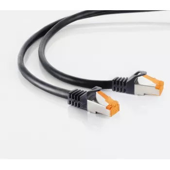 S CONN MAXIMUM CONNECTIVITY Cat.6A S/FTP Outdoor Patchkabel, 3m, Schwarz 08-26045